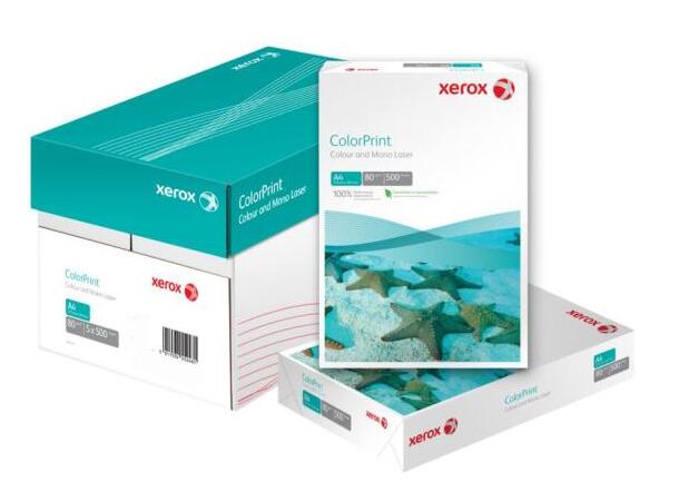 Xerox Colorprint A4 80 gr laser og kopipapir for fargeprint (500) 